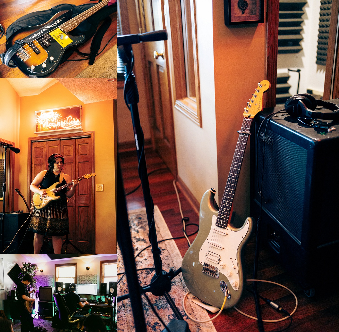 In the Studio with Rain Garden